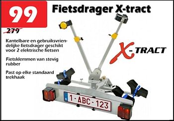 Promoties Fietsdrager x-tract - X-tract - Geldig van 05/01/2023 tot 29/01/2023 bij Itek