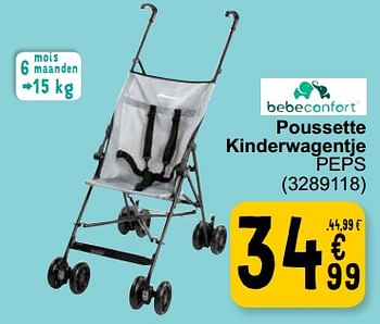 Promo Poussette canne bébé confort chez Cora