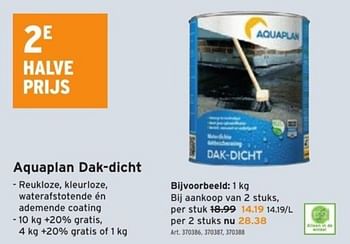 Promoties Aquaplan dak-dicht - Aquaplan - Geldig van 18/01/2023 tot 31/01/2023 bij Gamma