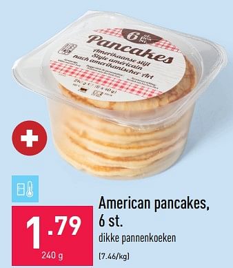 Promoties American pancakes - Huismerk - Aldi - Geldig van 27/01/2023 tot 03/02/2023 bij Aldi
