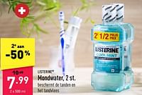 Mondwater-Listerine