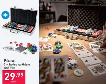 Promoties Pokerset - Huismerk - Aldi - Geldig van 25/01/2023 tot 03/02/2023 bij Aldi
