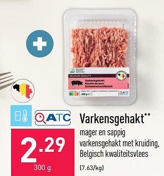 Promoties Varkensgehakt - Huismerk - Aldi - Geldig van 23/01/2023 tot 03/02/2023 bij Aldi