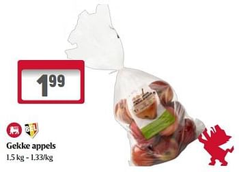 Promoties Gekke appels - Huismerk - Delhaize - Geldig van 19/01/2023 tot 25/01/2023 bij Delhaize