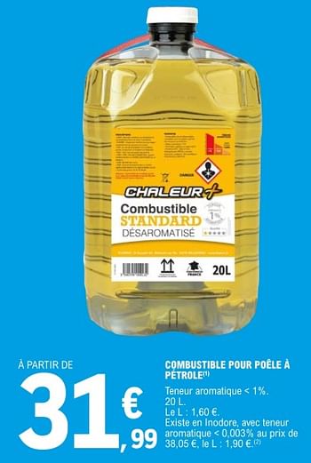 Promo Combustible standard chez Carrefour Market
