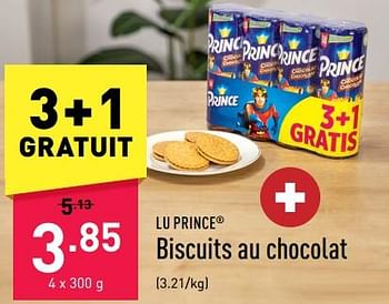 Promotions Biscuits au chocolat - Lu - Valide de 23/01/2023 à 03/02/2023 chez Aldi