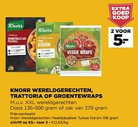 Knorr wereldgerechten maaltijdpakket turkse dürüm-Knorr