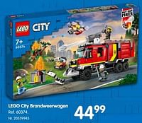 Lego city brandweerwagen-Lego