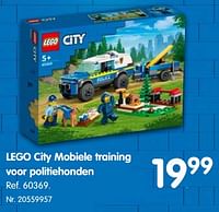 Lego city mobiele training voor politiehonden-Lego