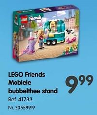 Lego friends mobiele bubbelthee stand-Lego
