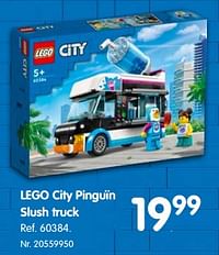 Lego city pinguïn slush truck-Lego