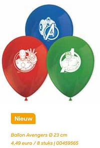 Ballon avengers-Huismerk - Ava