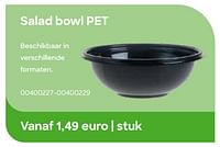 Salad bowl pet-Huismerk - Ava