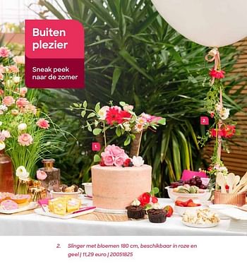 Promotions Slinger met bloemen - Produit Maison - Ava - Valide de 19/01/2023 à 30/06/2023 chez Ava