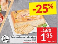 Gearomatiseerde raclettekaas-Huismerk - Intermarche