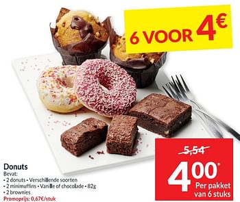 Promoties Donuts - Huismerk - Intermarche - Geldig van 24/01/2023 tot 29/01/2023 bij Intermarche