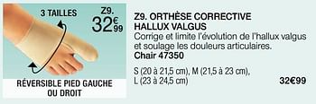 Promotions Orthèse corrective hallux valgus - Epitact - Valide de 01/02/2023 à 15/06/2023 chez Damart