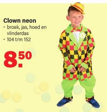 Promoties Clown neon - Huismerk - Van Cranenbroek - Geldig van 09/01/2023 tot 28/01/2023 bij Van Cranenbroek