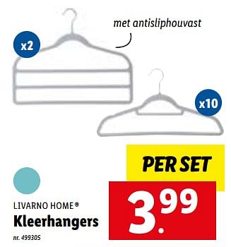 Promoties Kleerhangers - Livarno - Geldig van 30/01/2023 tot 04/02/2023 bij Lidl