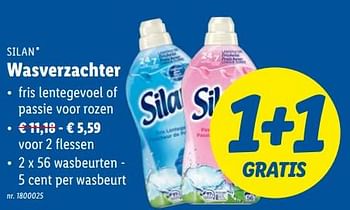Promoties Wasverzachter - Silan - Geldig van 30/01/2023 tot 04/02/2023 bij Lidl