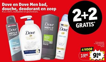 Promoties Dove deospray cotton soft - Dove - Geldig van 24/01/2023 tot 29/01/2023 bij Kruidvat