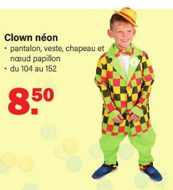 Promotions Clown néon - Produit Maison - Van Cranenbroek - Valide de 09/01/2023 à 28/01/2023 chez Van Cranenbroek