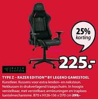 Type z - razer edition by legend gamestoel-Legend