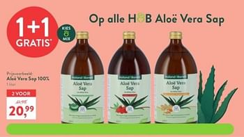 Promotions Aloë vera sap 100% - Produit maison - Holland & Barrett - Valide de 23/01/2023 à 19/02/2023 chez Holland & Barret