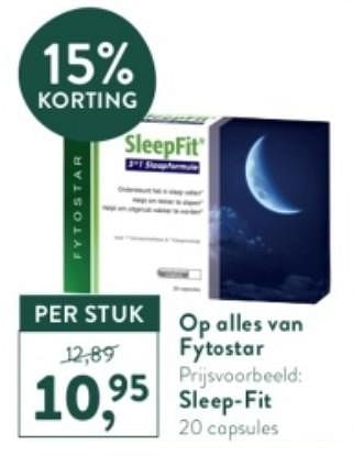 Promoties Sleep-fit - Fytostar - Geldig van 23/01/2023 tot 19/02/2023 bij Holland & Barret