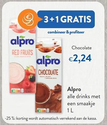 Promotions Alpro chocolate - Alpro - Valide de 25/01/2023 à 07/02/2023 chez OKay