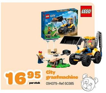 Promoties City graafmachine - Lego - Geldig van 23/01/2023 tot 25/02/2023 bij Happyland