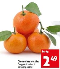 Clementines met blad-Huismerk - Match