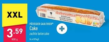 Promoties Cake - Patissier Gaulthier - Geldig van 01/02/2023 tot 10/02/2023 bij Aldi
