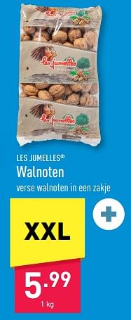 Promoties Walnoten les jumelles - Les Jumelles - Geldig van 01/02/2023 tot 10/02/2023 bij Aldi