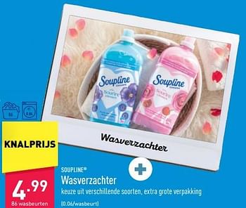 Promoties Wasverzachter - Soupline - Geldig van 01/02/2023 tot 10/02/2023 bij Aldi