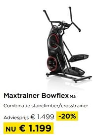 Maxtrainer bowflex m3i-Bowflex