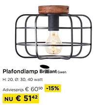 Plafondlamp gwen-Brillant