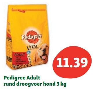 Promoties Pedigree adult rund droogvoer hond - Pedigree - Geldig van 01/02/2023 tot 08/02/2023 bij Maxi Zoo
