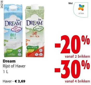 Promoties Dream haver - Dream - Geldig van 25/01/2023 tot 07/02/2023 bij Colruyt