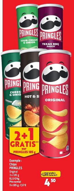 Promotions Chips pringles - Pringles - Valide de 25/01/2023 à 31/01/2023 chez Match