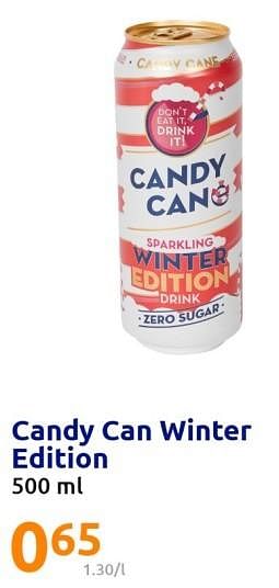 Promoties Candy can winter edition - Candy Can - Geldig van 25/01/2023 tot 31/01/2023 bij Action