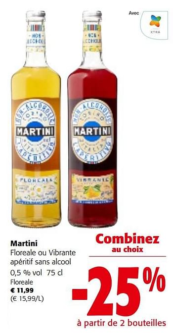 Martini Apéritif sans alcool martini - En promotion chez Match