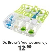 Promoties Dr. brown’s vaatwasmandje - DrBrown's - Geldig van 29/01/2023 tot 04/02/2023 bij Baby & Tiener Megastore