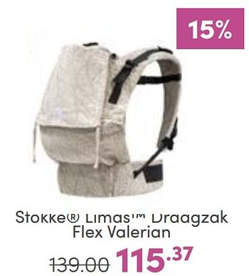 Promotions Stokke limas draagzak flex valerian - Stokke - Valide de 29/01/2023 à 04/02/2023 chez Baby & Tiener Megastore