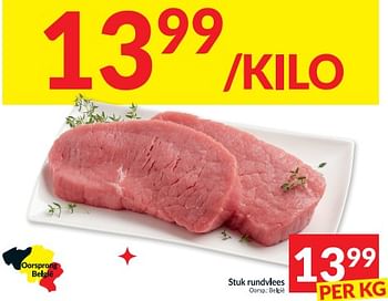 Promoties Stuk rundvlees - Huismerk - Intermarche - Geldig van 31/01/2023 tot 05/02/2023 bij Intermarche