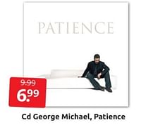 Cd george michael patience-Huismerk - Boekenvoordeel