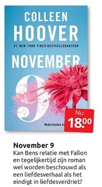 November 9-Huismerk - Boekenvoordeel