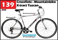 Crossfiets mountainbike x-tract tuscan-X-tract