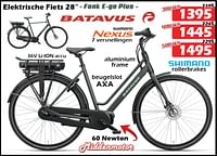 Elektrische fiets 28``-Batavus