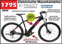 Elektrische mountainbike-X-tract